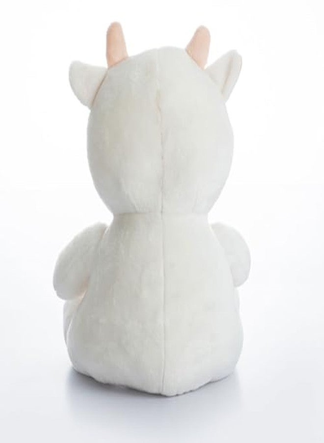 Dimpy Stuff White Plush Cow Soft Toy 25 cm (10") - Super Soft Cuddly Return Gift Boys Girls - Image 4